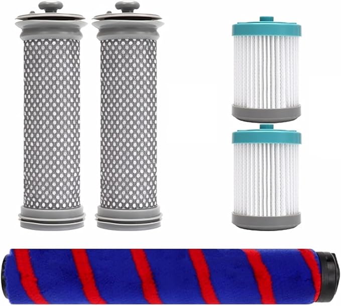 Compatible for Tineco. A10 A11 Hero A10 A11 Master ONE S11 S12 PWRHERO11 。Cordless Vacuum Roller Brush Pre Hepa Filter for Cleaner Parts (Color : Set 4)