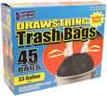Nicole Home Collection 45 Count Drawstring Trash Bags 33 gal