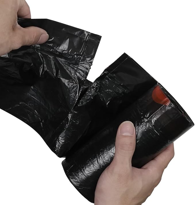 Teyyvn 3 Gallon Black Drawstring Trash Bags 220 Counts