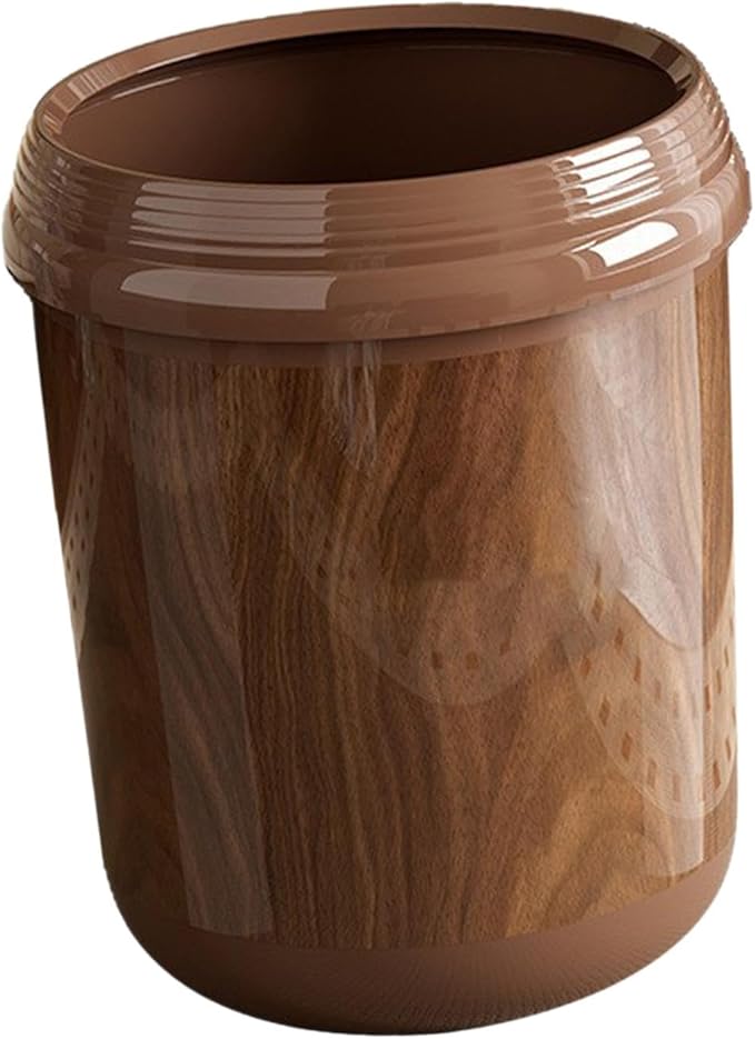 Yajuyi Trash Can Wastebasket Trash Bin Garbage Container for Bathroom Living Room S