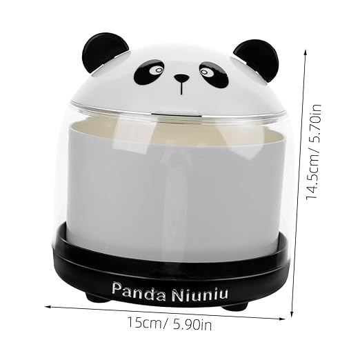 Trash Bin for Office Home Cute Desktop Wastebasket for Kitchen Bedroom Bathroom Versatile Garbage Can for Daily Use
