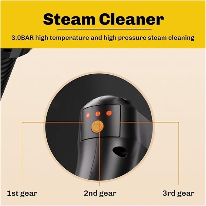 Handheld Multifunctional High-temperature Steam Cleaner Compatible With Car &amp Home(25pcs-220 V)