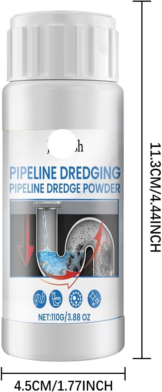 Drain Cleaner &amp Deodorizer - Professional Grade Pipe Unclogging Solution for Kitchen Sinks Bathroom Drains(3PCS)