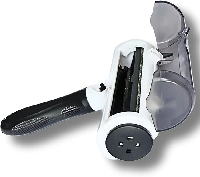 Premium Pet Hair Remover for Couch Furniture &amp Car | Reuseable Strong Self-Cleaning Lint Roller | Modern Black &amp White Design– PetPalCleanPro