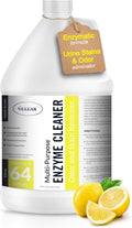 Multi-Purpose Probiotic Enzyme Cleaner (128 oz Citrus) - Pet Stain and Odor Remover - Concentrated - Professional &amp Home Strength Drains Floors Bathrooms Toilets Trash Can Made in USA