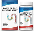 Drain Cleaner - Unclog Kitchen &amp Toilet Pipes Deep Cleaning Decontamination Agent Fresh Scent(2PCS)