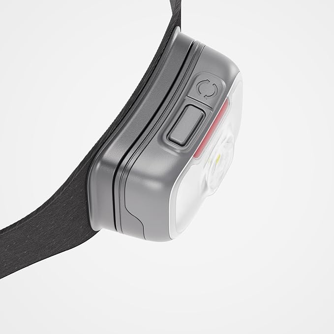 BioLite Range 400 Waterproof Fast-Charging Rechargeable Headlamp Midnight Grey 400 Lumens USB-C Charging 90m Beam 200 Hour runtime