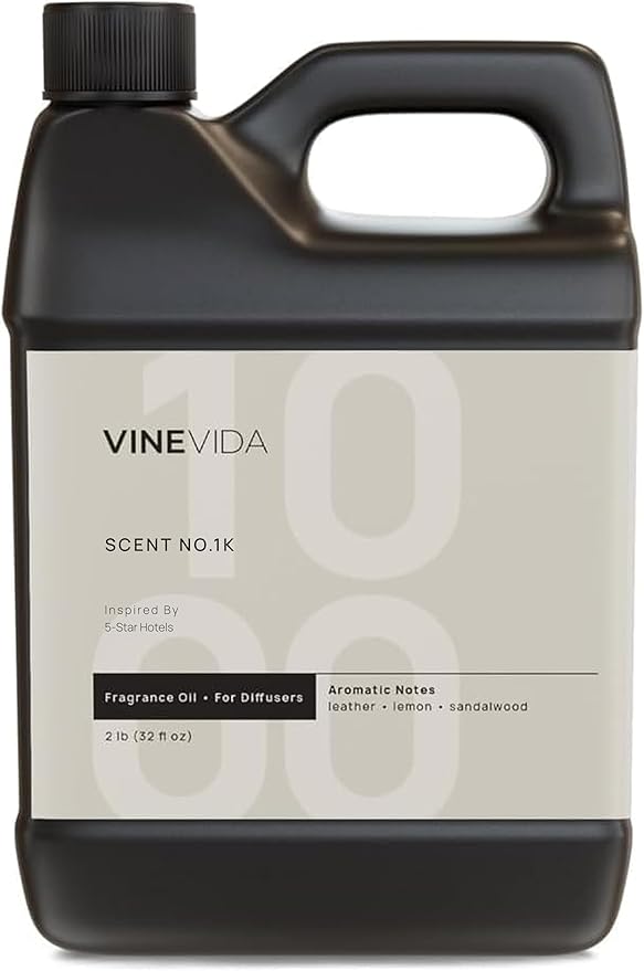 VINEVIDA [32 Fl Oz] Scent № 1000 Inspired by My Way Diffuser Oil Hotel Scents for Cold Air Diffuser - Waterless Diffuser Oil