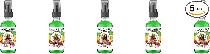 5 Pack of KronicKiller Air Freshener &amp Burning Oil Liquid Spray 1 Fl Oz Long Lasting Scent Duration Car &amp Room Deodorizing (Jamaican F)