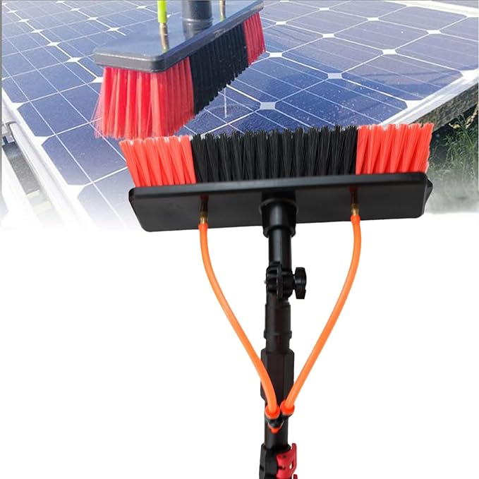 Window Cleaning Pole Water Fed Pole Kit Water Fed Extendable Brush Extendable Solar Panel Washing Equipment Cleaning Conservatory Roof30cmBrush-6mRod (30cmbrush 3.6mRod)
