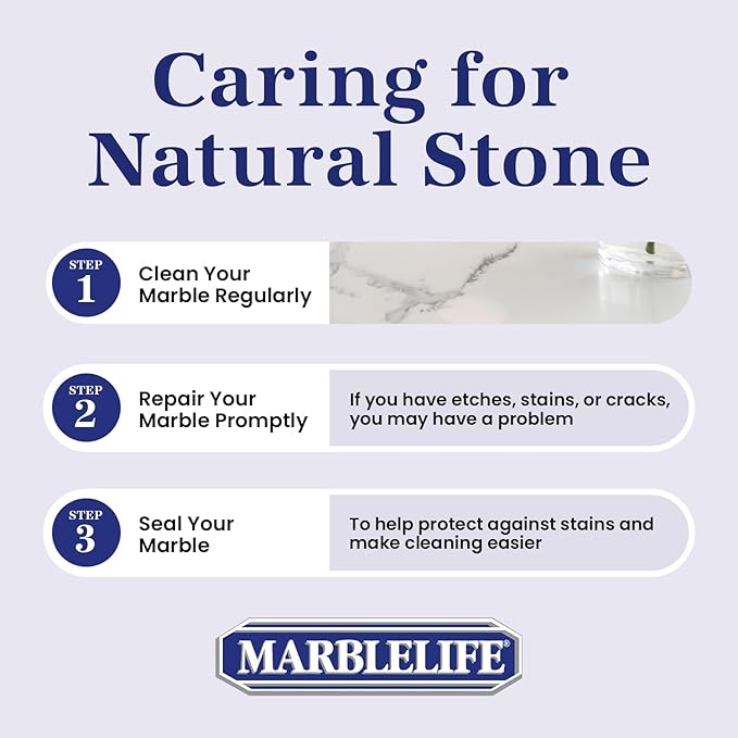 Marblelife Marble &amp Travertine Cleaner Concentrate Intercare 32oz