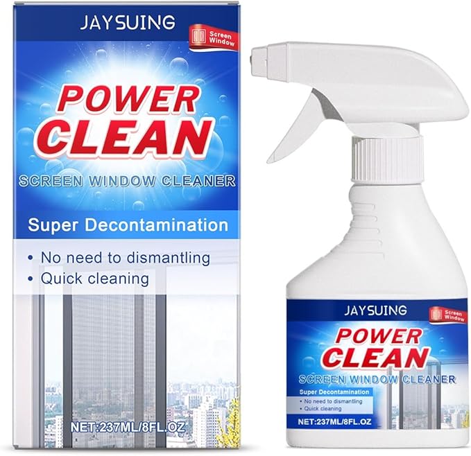 Screen Window Cleaner Heavy-Duty Dirt Remover For Security Mesh &amp Glass No-Dismantle Household Cleaning Solution(2PCS)