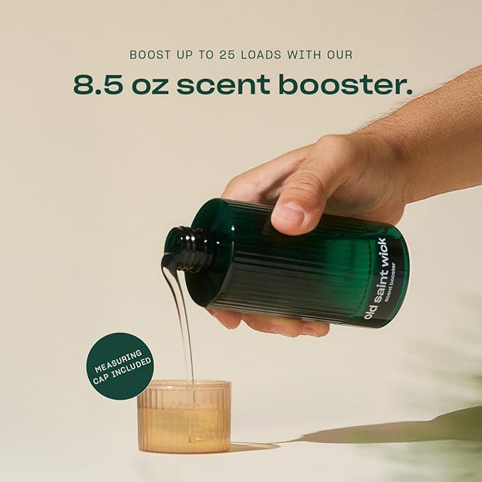 Snif Old Saint Wick Scent Booster Fresh-Cut Pine Fir Balsam &amp Cedarwood Holiday Scent 25 Loads Non-Irritating to Skin Clean Non-Toxic Vegan Cruelty Free 8.5oz