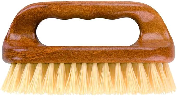 Elliott Wood Effect Scrubbing Brush Strong and Durable Scrub Brush with Easy Grip Handle and Synthetic Fibres Perfect for Indoor and Outdoor Cleaning on Hard and Soft Surfaces