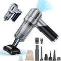 Portable Cordless Foldable 20000PA High Power Mini Vacuum Cleaner 4-in-1 Compressed Duster &amp Air Blower &amp Pump Hand Held Vacuum Brushless Motor for Car Home Office Pet Camping