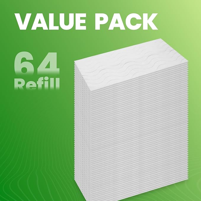 Upgraded Wet Mop Pads for Swiffer Sweeper Wet Mopping Cloths Refills64 Count