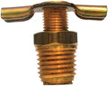 0.38 in. MPT Brass Drain Cock with External Seat - Pack of 5