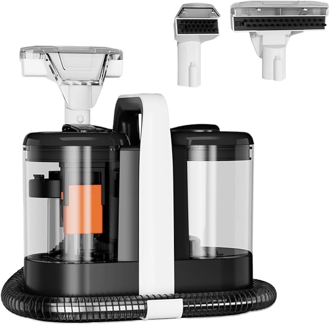 Compatible For OMESER W07 600W 15KPa Handheld Spot Cleaner For Carpet Sofa Curtain Spray Suction Machine