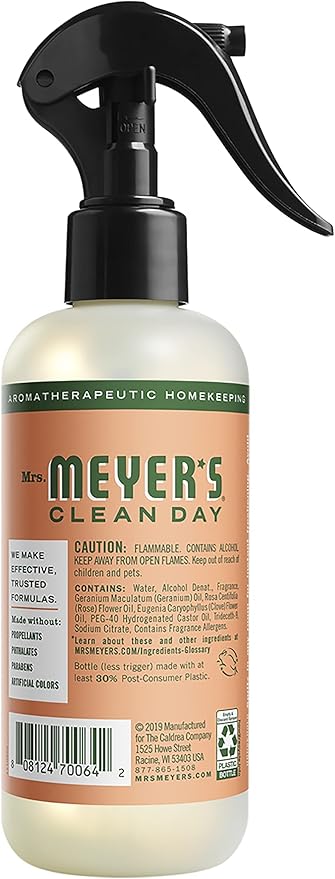 MRS. MEYER'S CLEAN DAY Room Freshener Variation Includes 1 Lemon Verbena 1 Geranium and 1 Lavender 3 ct.