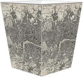 WB1574 - Antique London Map Wastepaper Basket