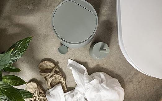 Zone Denmark Modern Elegance Nova Bathroom Bin Cosmetic Bin and Waste Bin - Sleek Design for Stylish Bathrooms and Efficient Waste Management