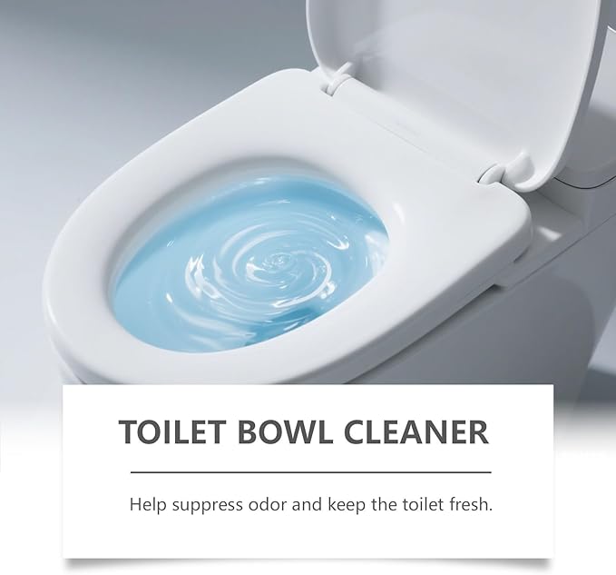 Household Toilet Cleaning Powder Gentle Stain Dissolving Reduces Odors 120g Compact Size(3pcs)