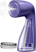HiLIFE Steamer for Clothes Portable Handheld Design 240ml Big Capacity 700W Strong Penetrating Steam Removes Wrinkle for Home Office and Travel(ONLY FOR 120V) (Royal Purple)