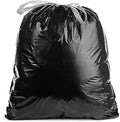 Ultrasac 18 Gallon 1.1 MIL Black Drawstring Trash Bags - 25 x 33 - Pack of 400 - For Home Kitchen Food Services &amp Commercial