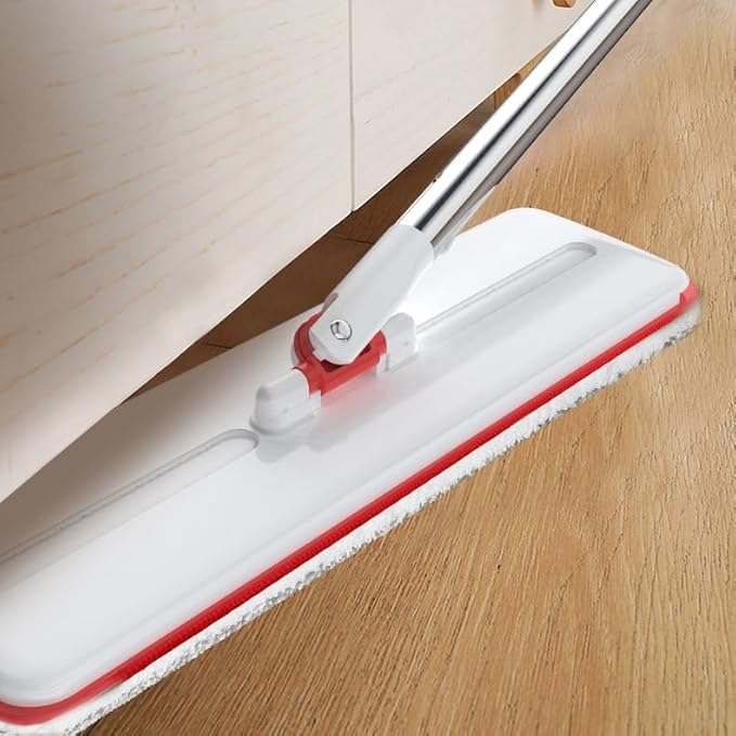 Dry and Wet Dual-Purpose Flat Mop No Hand Washing