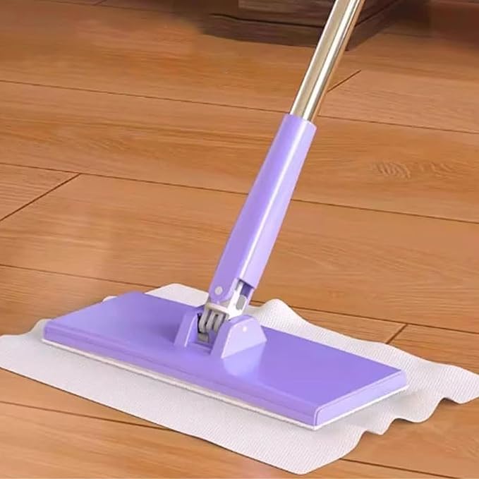 Genérico Portable Mini Mop – Handless Cleaning and Foldable – Mini Desk Mop with 360 Degree Rotation for Desk Tableware Kitchen Bathroom Car Living Room Floor and Home