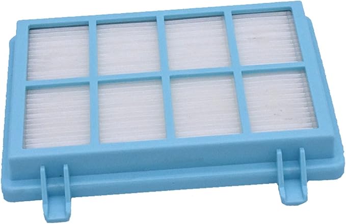 4 X Blue Hepa Filter Compatible for Philips Power Pro Compact FC9331/09 FC9332/09 FC8010/01 Vacuum Cleaner Accessories Post Filters
