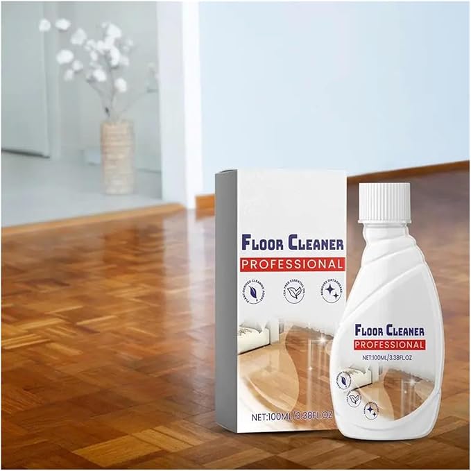 Cleaning Agent Floor Polishing Liquid 100ml All Purpose Cleaner Hardwood Floor Household Floor Cleaning Care For Mops SweepingMopping Machines(100ml 2pcs)