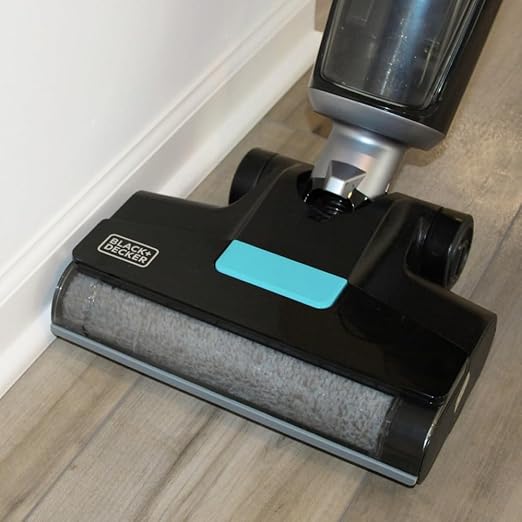 Vacuum Wash Duo Bagless Cordless HEPA Filter Stick Vacuum for Multi-Surfaces in Black with Bonus Accessories