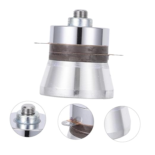 Zerodeko 60w Ultrasonic Piezoelectric Transducer Cleaner for Dishwashers Industrial Cleaning Head for Home Use Efficiently Removes Tough Stains from and Water-efficient Operation