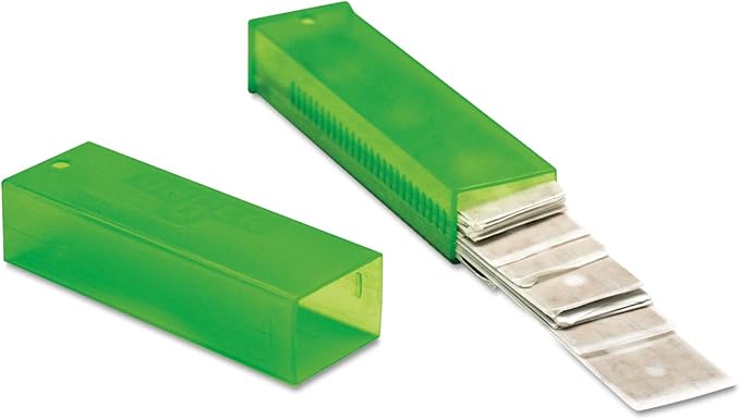 Unger TR10 ErgoTec Glass Scraper Replacement Blades 4-Inch Double-Edge 25/Pack