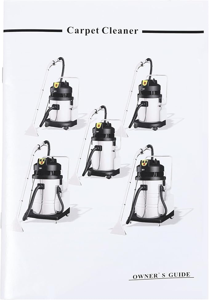 30L Protable Carpet Cleaner 3 in 1 Wet-cleaning Drying Machines 1000W Carpet Extractor Floor Deep Cleaner Carpet Cleaning Machine Stainless Steel Multi-Purpose Carpet Cleaner