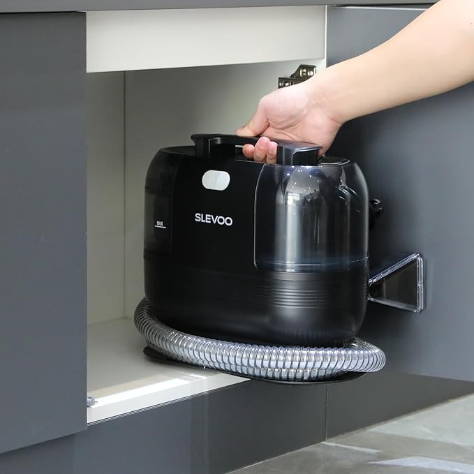 500W Powerful Carpet Cleaner Machine - 12Kpa Strong Suction Portable Upholstery Cleaner For Pet Accident Rugs Carpet And Upholstery