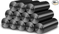 SEDLAV 50-55 Gallon Black Trash Bags - 40''x50'' Extra Large 50+ Gallon Garbage Bags Unscented Strong Huge Can Liners for Construction Industrial Yard Outdoor Commercial (60)