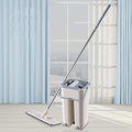 Floor Mop Set Automatic and Bucket Avoid Hand Washing Microfiber Cleaning Cloth Flat Squeeze Magic Wooden Lazy