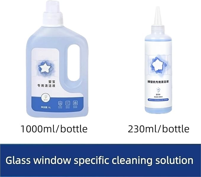 Multi-Surface Cleaning Solution Compatible with ECOVACS W1S/W1 Pro/W2 Pro Omni/W2S Pro/W2 PRO Omni/W2 Omni/W2 PRO/WINBOT MINI(Set a)