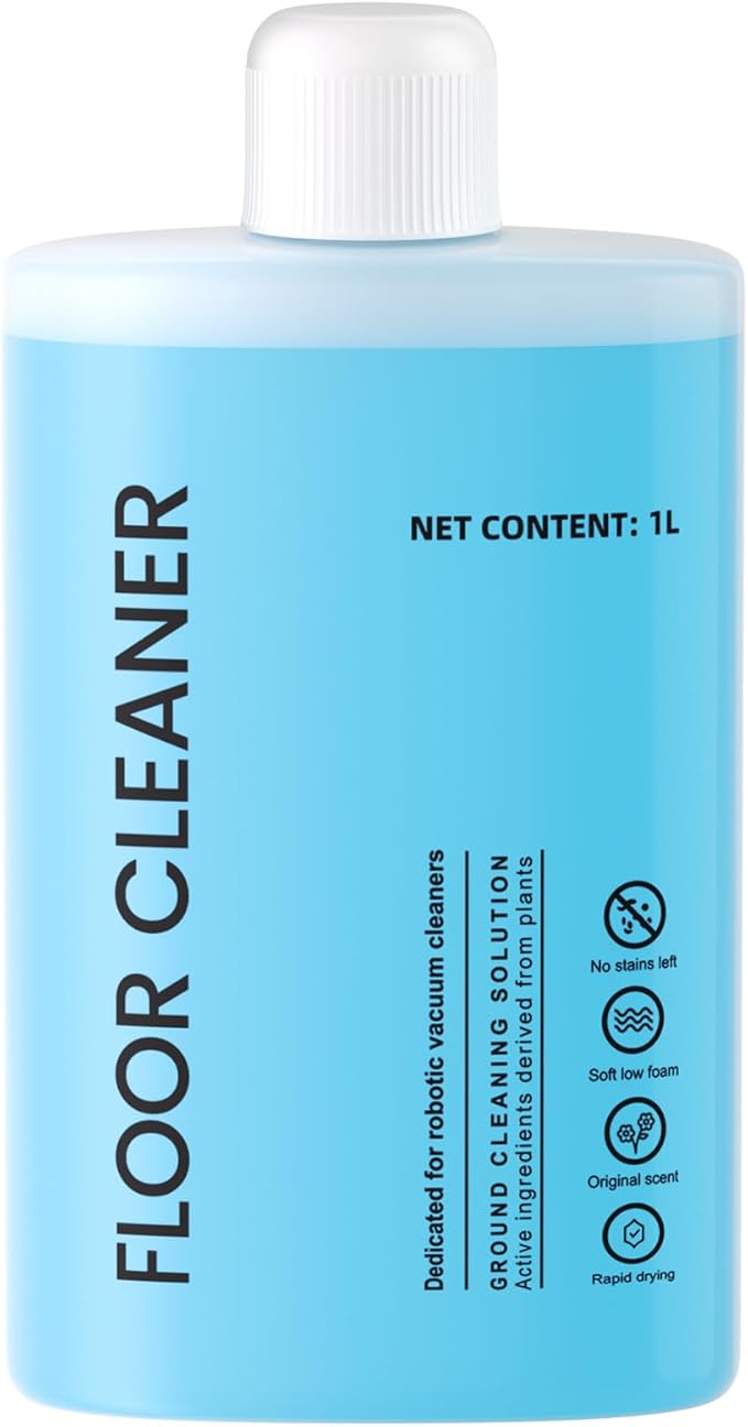 Floor Cleaning Solution Compatible with Roborock Cleaning Solution Residue &amp Streak Free Suitable for All Robot Vacuum Cleaners and Wireless Wet Dry Dual-Use Vacuum Cleaners