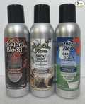 Smoke Odor Exterminator 198 gm/ 7 oz Large Spray Dragon's Blood Assorted Set of Three Spray Cans. (3) Includes Dragons Blood Just Like Home &amp Clothesline Fresh.
