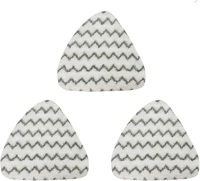 Compatible for Midea Sc2 Cleaner Vacuum 2 in 1 Replacement Microfiber Steam Pads Mop Cloths Home Floor Cleaning Mop Accessories(3 Pcs)