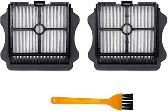 EtliN Compatible WithTineco Floor ONE S5 /LCD/LED Cordless Wet Dry Vacuum Cleaner Set Replacement Brush Roller and Vacuum HEPA Filter Accessori(Color:2PCS-01)