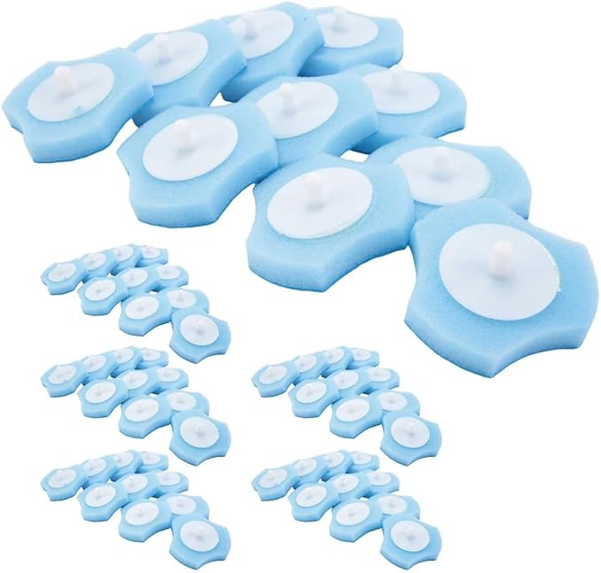 Disposable Toilet Cleaning System Disposable Toilet Flushable Refill Fresh Brush Flushable Refills - 50 Refills