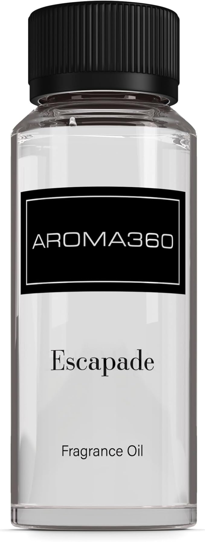 Aroma360 - Escapade Fragrance Oil Scent - Luxury Aromatherapy Scent Diffuser Oil - Hints of Lemon Ocean Bergamot &amp Fragrant Jasmine - for Essential Oil Diffusers - for Home &amp Office - 120mL