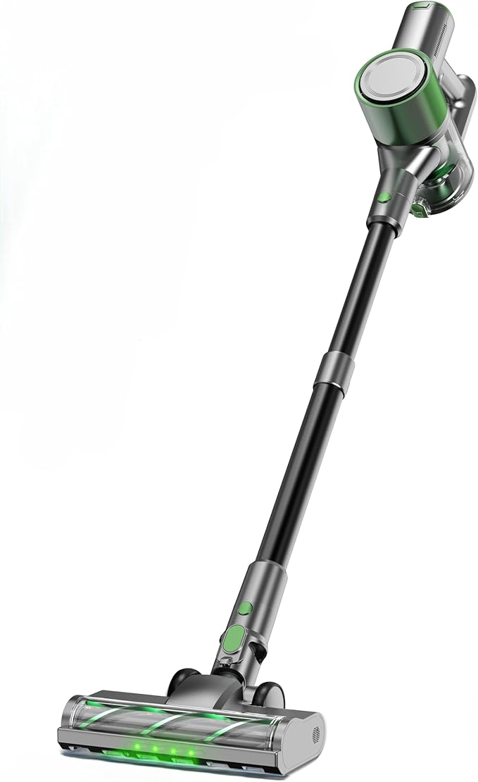 KIKETECH Includes Cord Cordless and Base Station Stick Vacuum Cleaners 45-Minute Battery Life Lightweight Handheld Design high Power Suitable for Hardwood Floors Carpets and pet Hair.(B61)