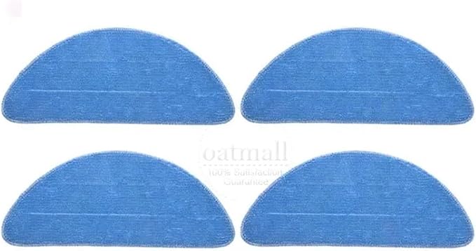 MIUYTRN Robot Vacuum Cleaner Accessories 800T 820S C30B Parts Main Roller Side Brush Mop Cloth cuicui(4 mop)
