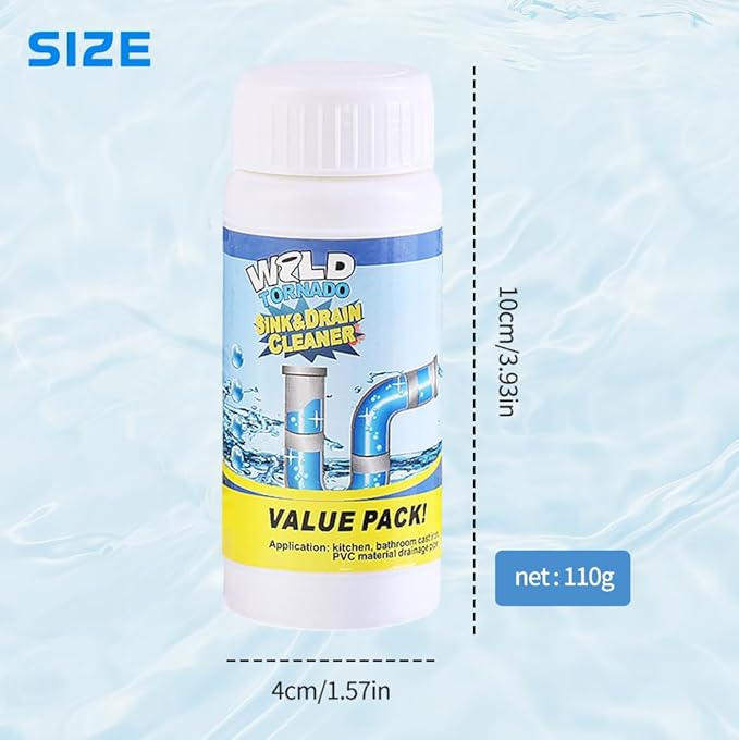 Sink Drain Cleaner 2025 New Sink and Drain Cleaner Multi-functional pipe unclogging agent Powerful Sink Cleaner for Kitchen and Pipes Cleaning Tool (1PCS)