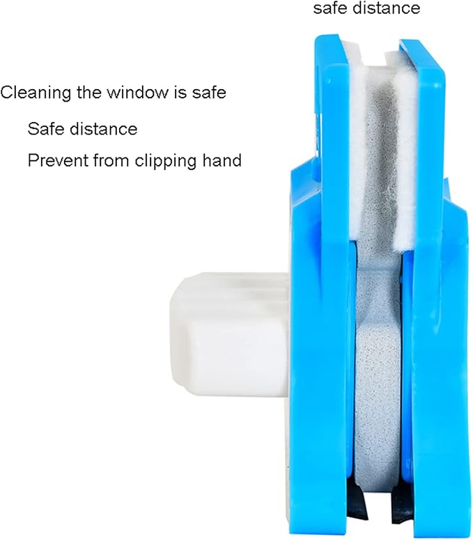 Window Cleaner Magnetic Magnetic Window Cleaner Double Side Glass Cleaning Brush for Window Cleaning Household Cleaning Tool 3-12Mm
